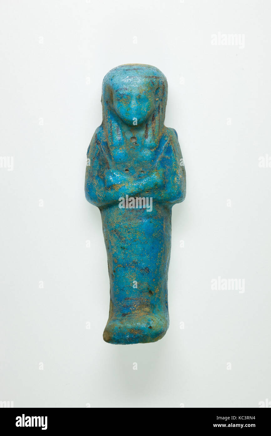 Worker Shabti of Henettawy (C), Daughter of Isetemkheb, ca. 990–970 B.C Stock Photo