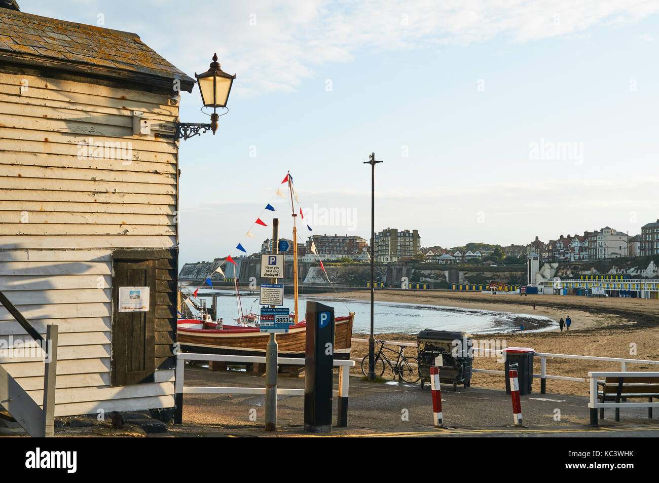 Broadstairs Harbour on the East Coast, East Kent, UK Stock Photo Alamy