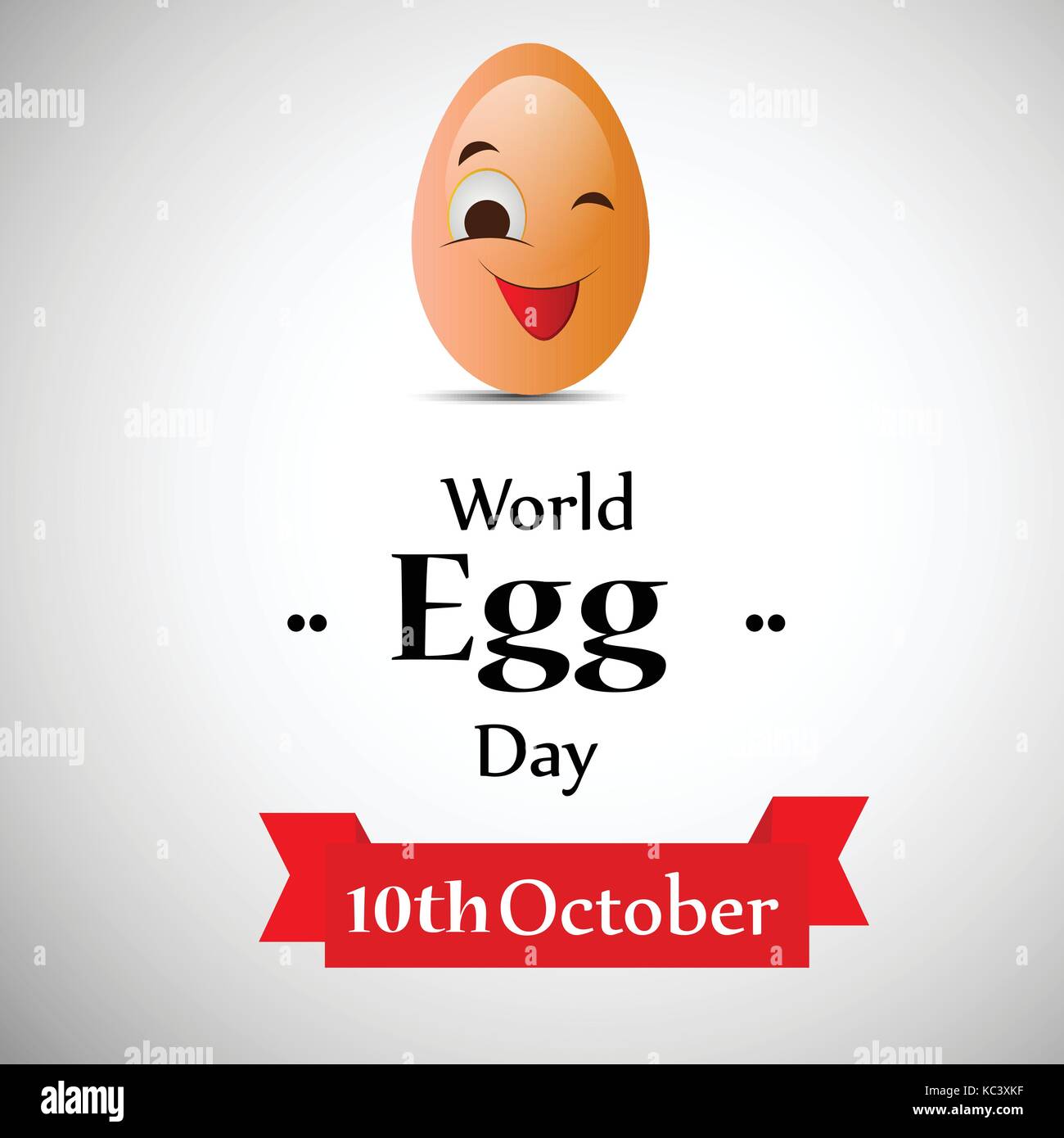 illustration of World Egg Day Background Stock Vector Image & Art Alamy