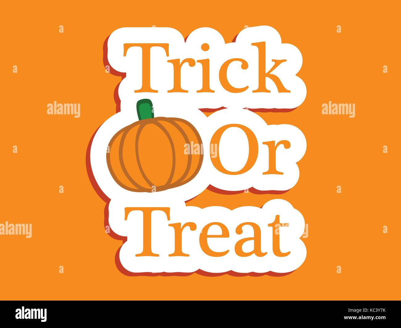 illustration of elements of Halloween Background Stock Vector Image