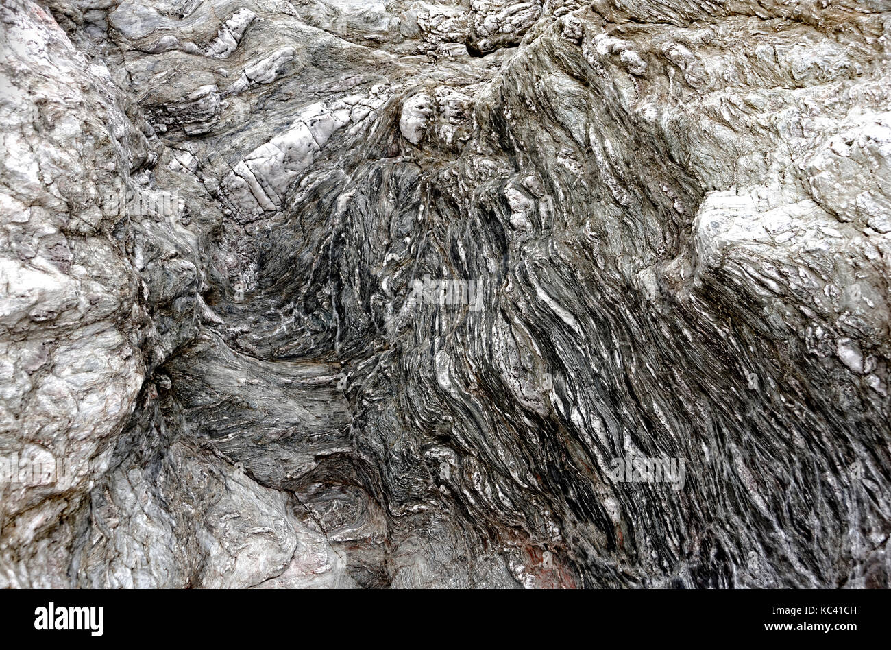 TEXTURED ROCKS IN A COASTAL LOCATION Stock Photo - Alamy
