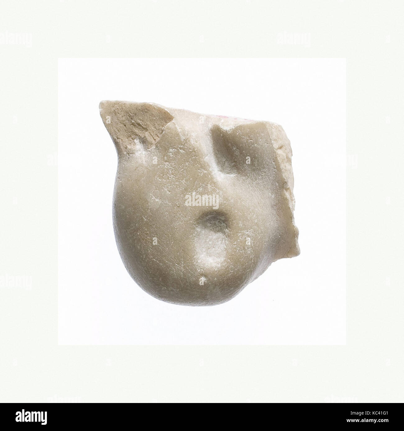 Ear lobe from a statue of king or queen, ca. 1353–1336 B.C Stock Photo ...