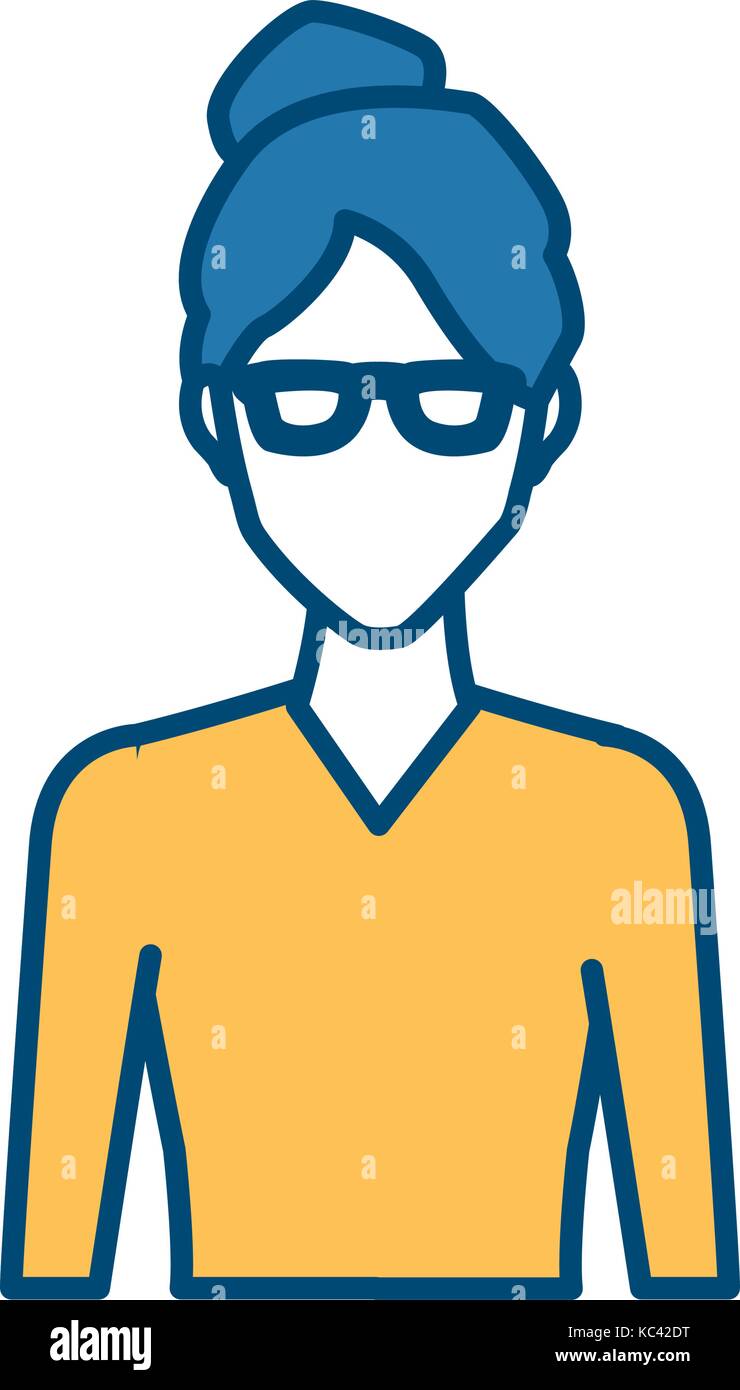 Young woman avatar Stock Vector Image & Art - Alamy