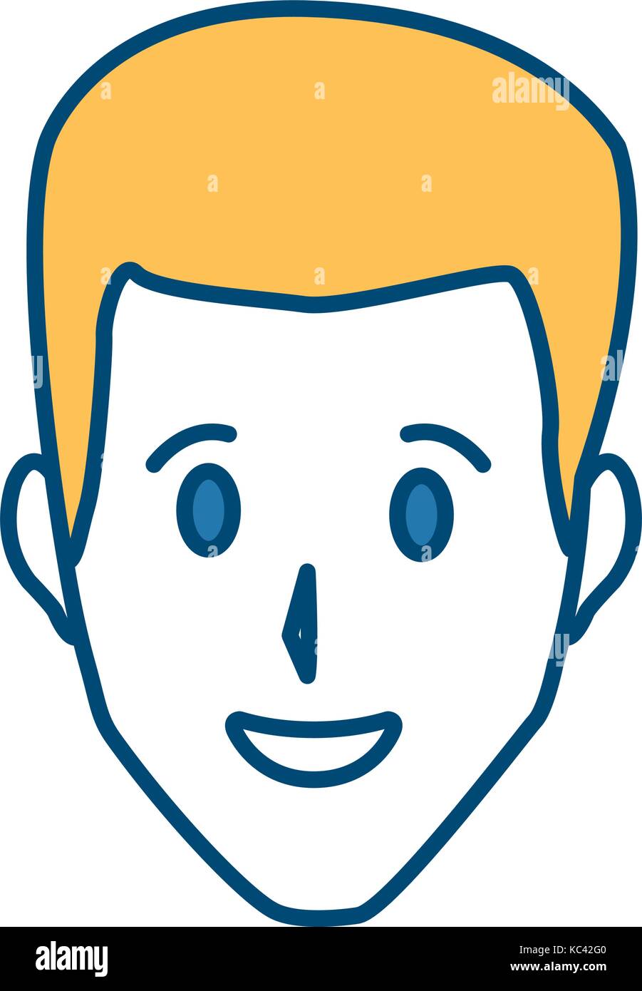 Adult man smiling Stock Vector Image & Art - Alamy