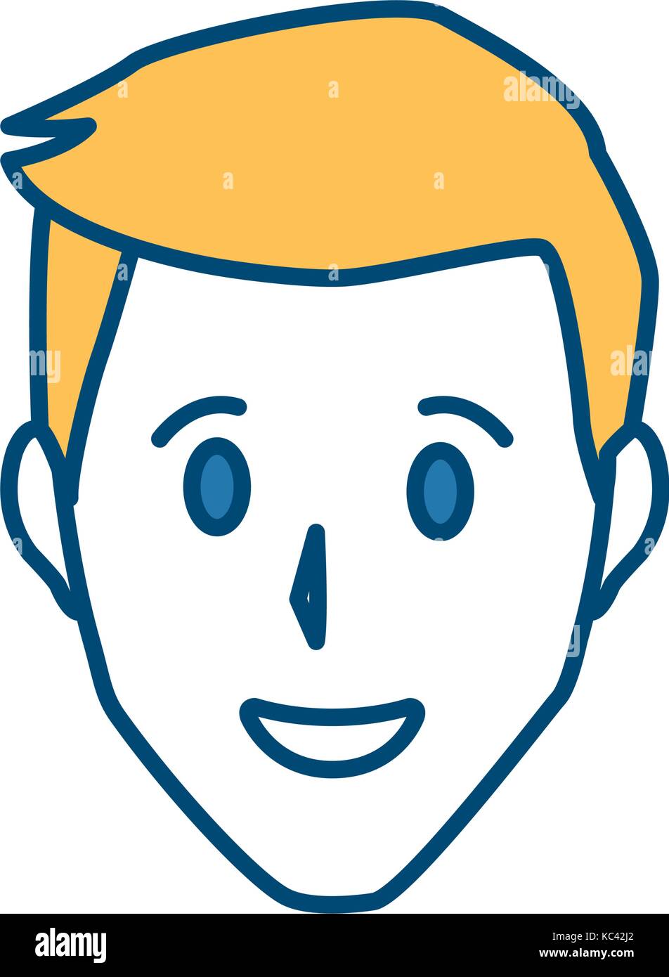 Adult man smiling Stock Vector Image & Art - Alamy