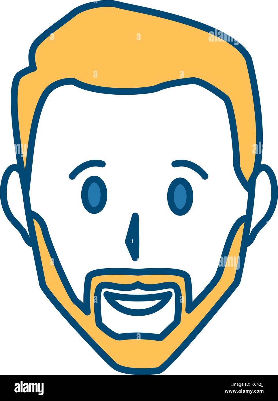 Adult man smiling Stock Vector Image & Art - Alamy