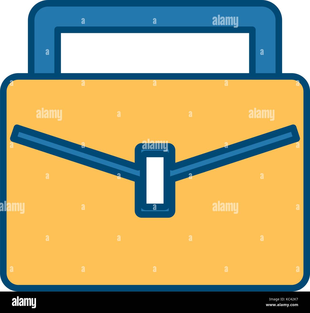 Business briefcase symbol Stock Vector Image & Art Alamy