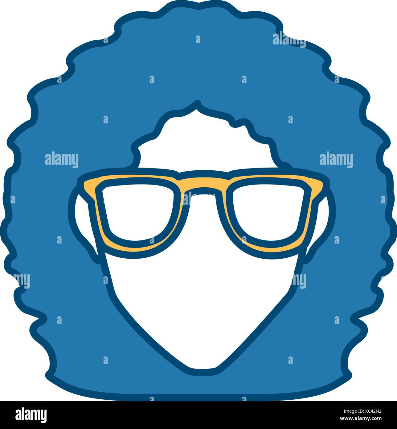 Woman with glasses Stock Vector Image & Art - Alamy