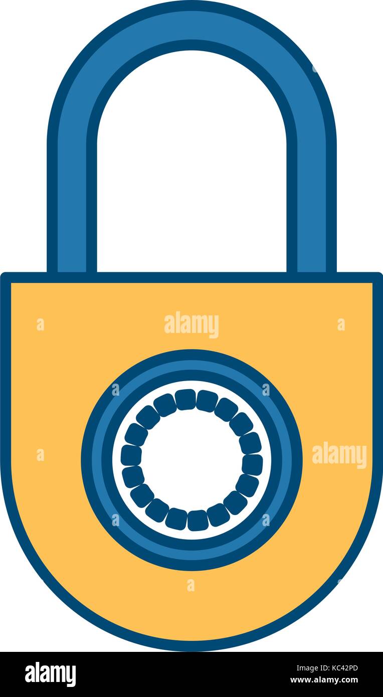 Padlock security symbol Stock Vector Image & Art - Alamy
