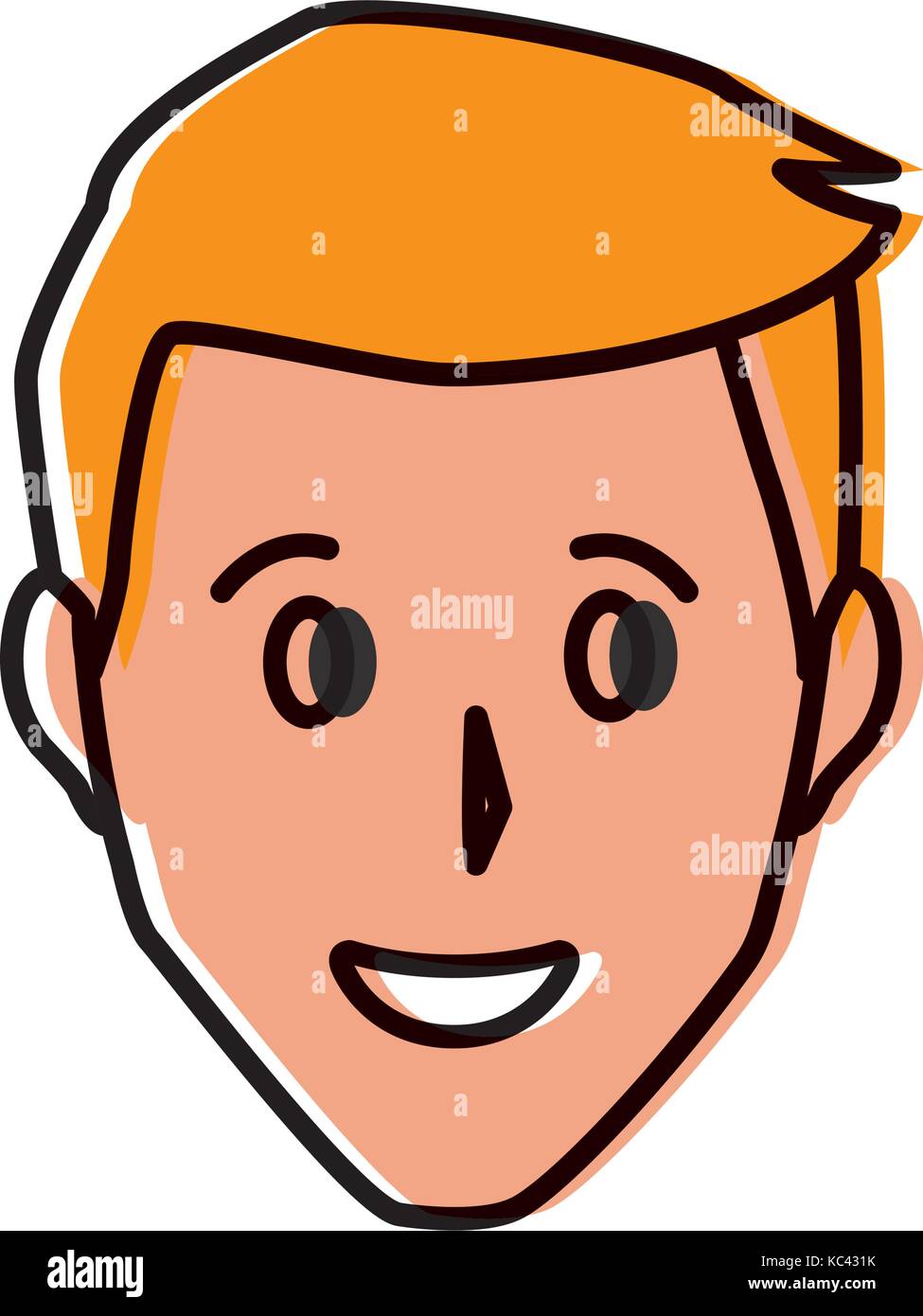 Adult man smiling Stock Vector Image & Art - Alamy