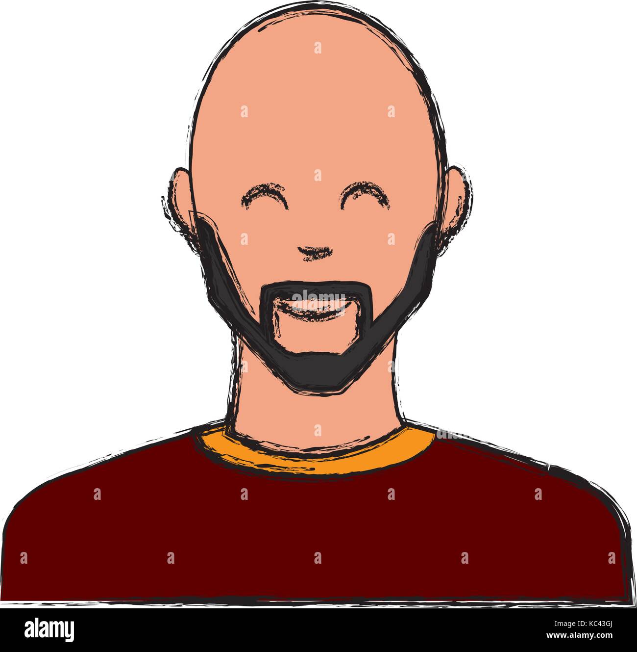 Adult man smiling icon Stock Vector Image & Art - Alamy
