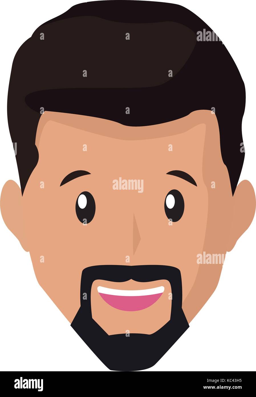 Adult man smiling Stock Vector Image & Art - Alamy
