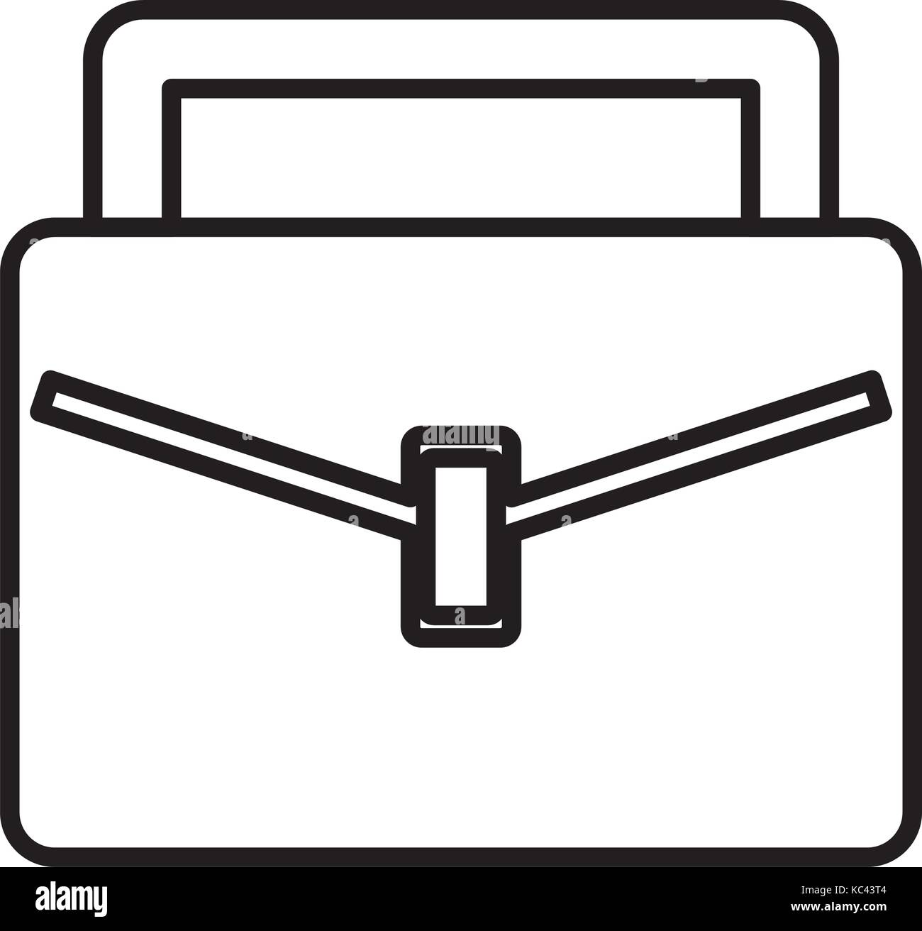 Business briefcase symbol Stock Vector Image & Art Alamy