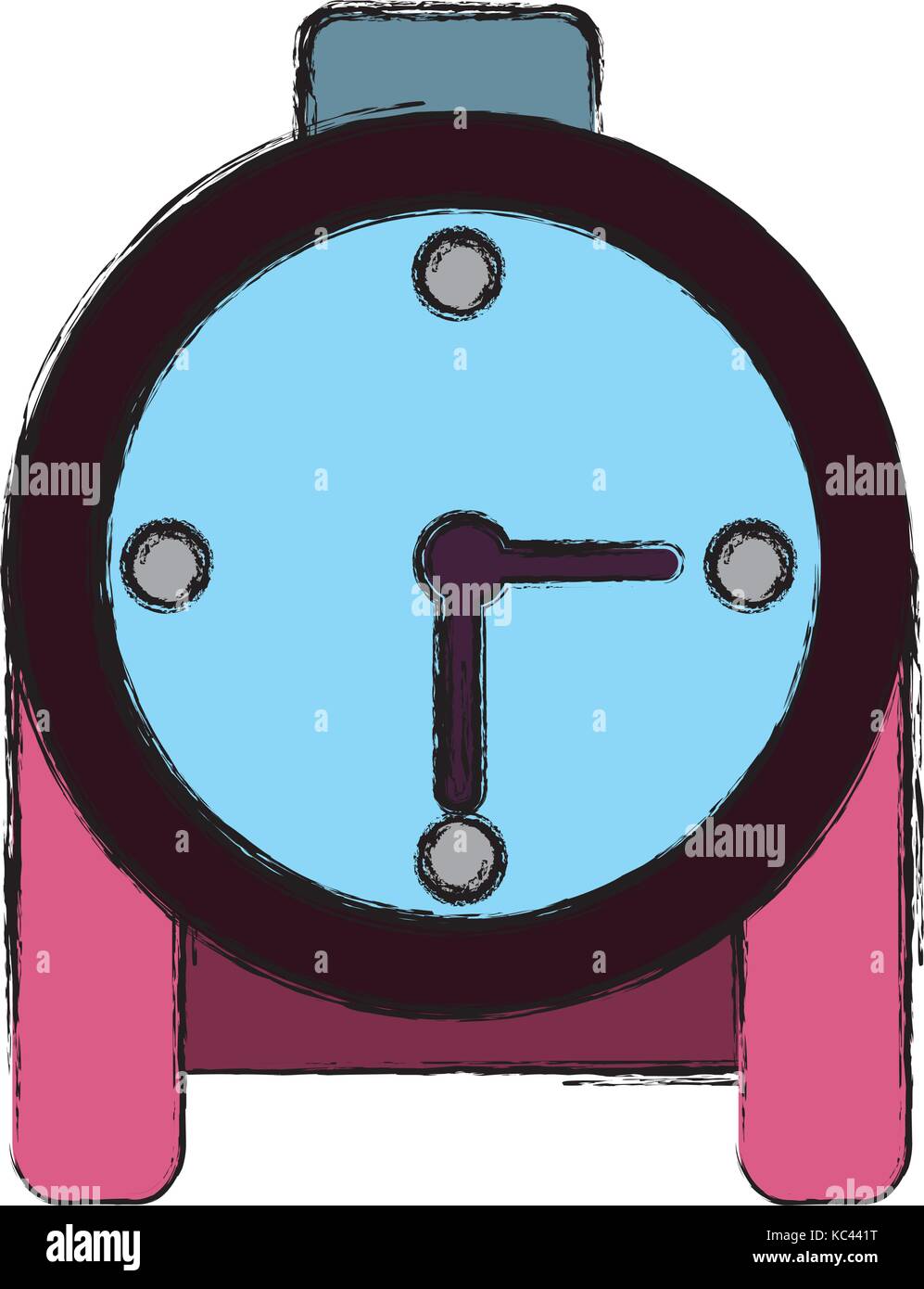 Alarm time clock Stock Vector Image & Art - Alamy