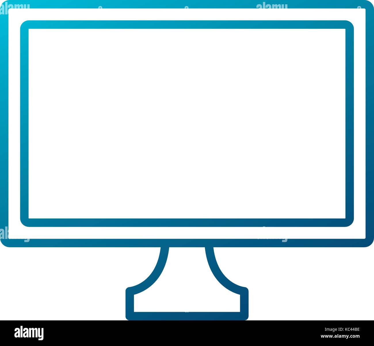 Pc screen monitor Stock Vector Image & Art - Alamy