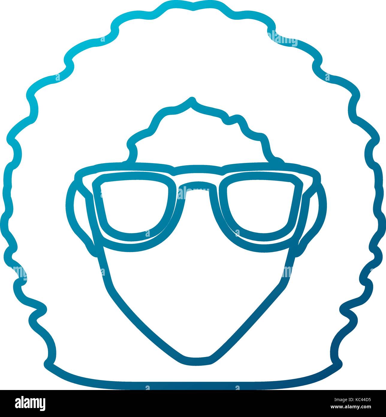 Woman with glasses Stock Vector Image & Art - Alamy