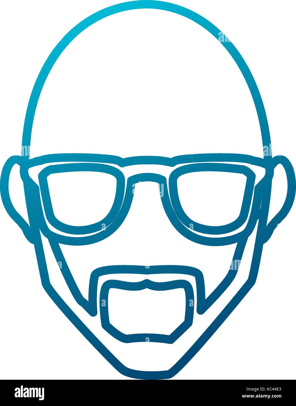 Man with glasses Stock Vector Image & Art - Alamy