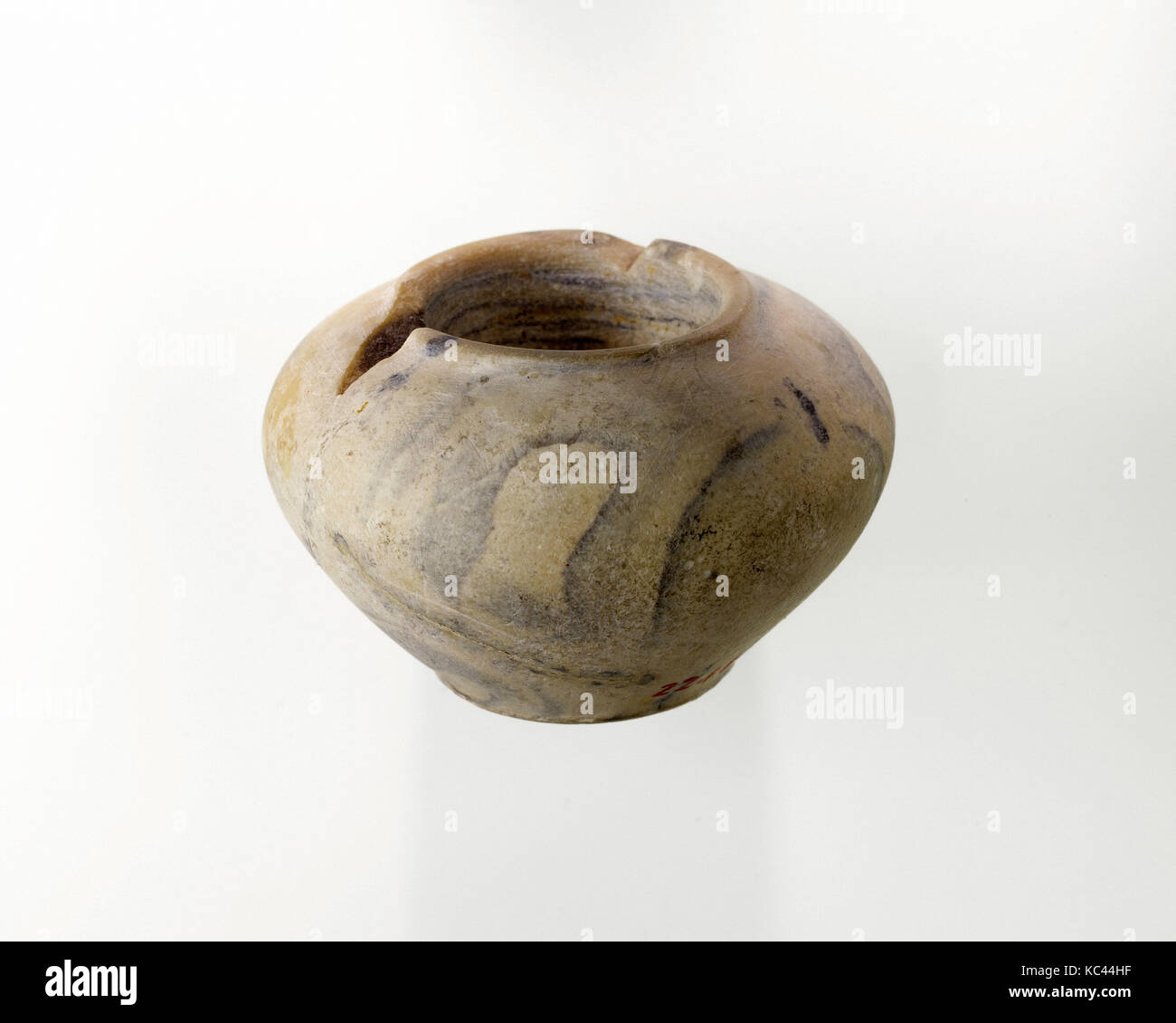 Kohl pot, ring and rim missing, Middle Kingdom, Dynasty 12, early, ca ...