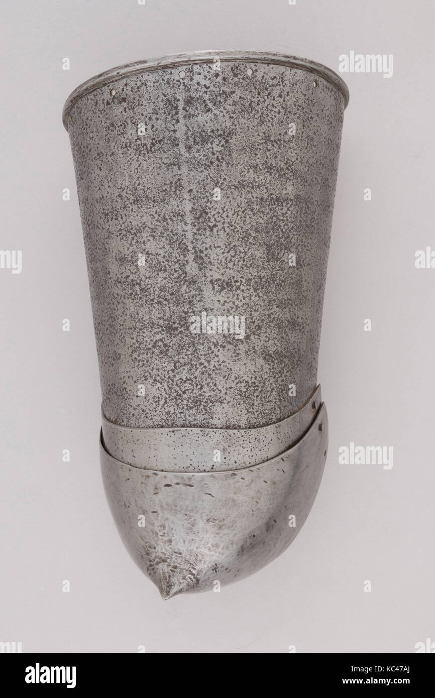 Pair of Arm Defenses, arm defense (b), ca. 1450; arm defense (a), later