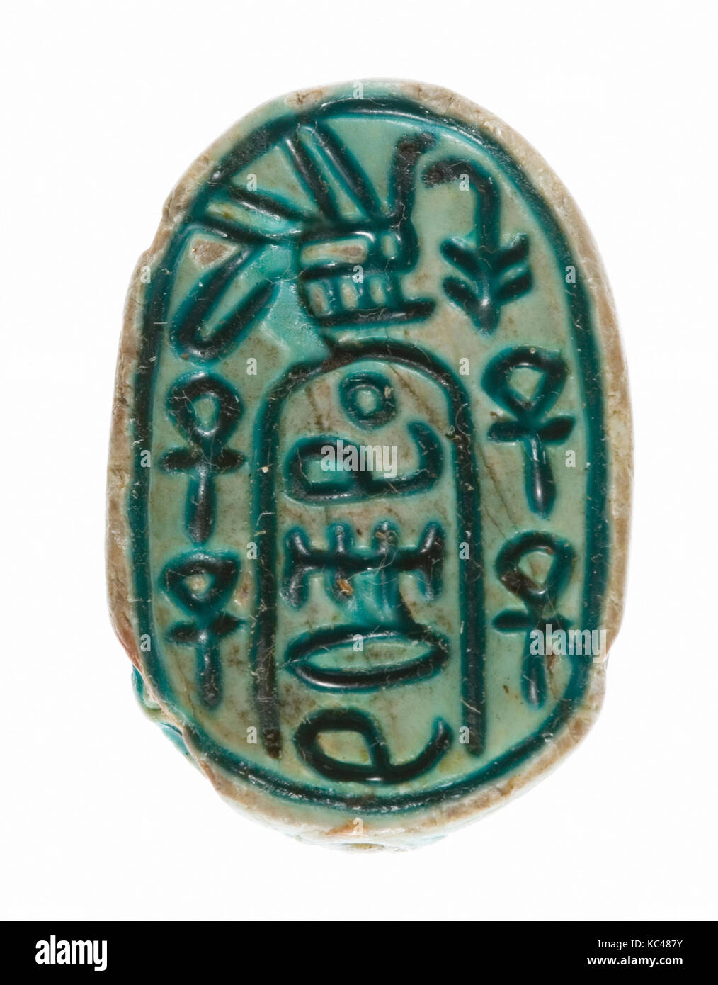 Canaanite Scarab of the 'Anra' Type, ca. 1648–1540 B.C Stock Photo