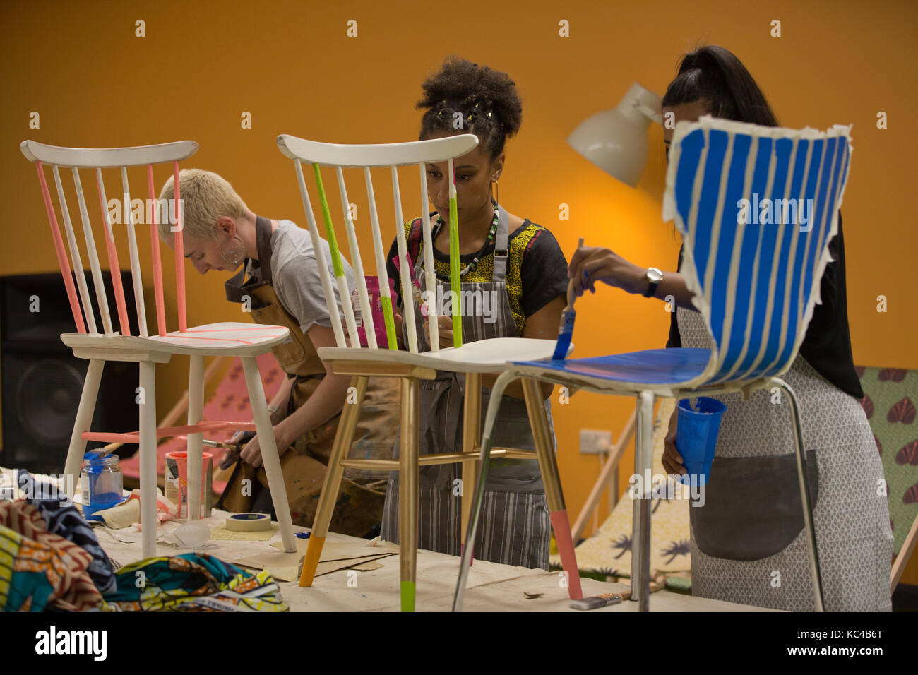 Upcycle with furniture designer and artist Yinka Ilori, at the Africa Centre, Southwark