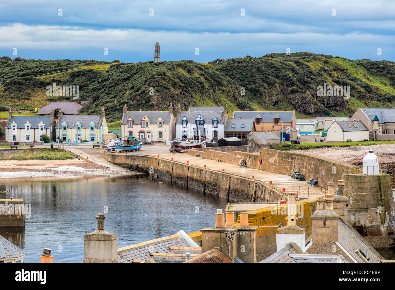 Findochty, Moray, Scotland, United Kingdom Stock Photo