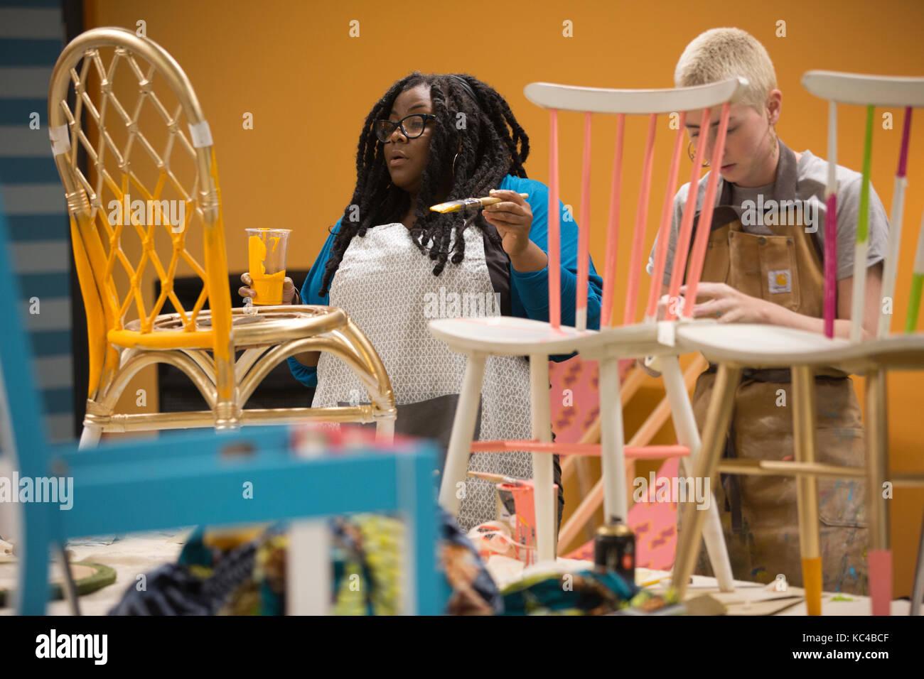 Upcycle with furniture designer and artist Yinka Ilori, at the Africa Centre, Southwark