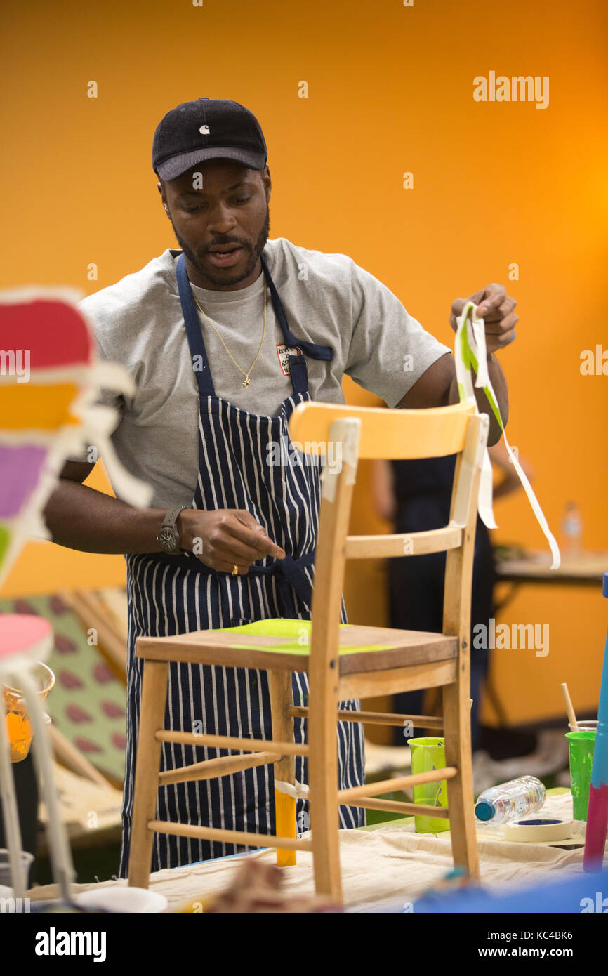 Upcycle Workshop With Furniture Designer And Artist Yinka Ilori At The upcycle-workshop-with-furniture-designer-and-artist-yinka-ilori-at-the