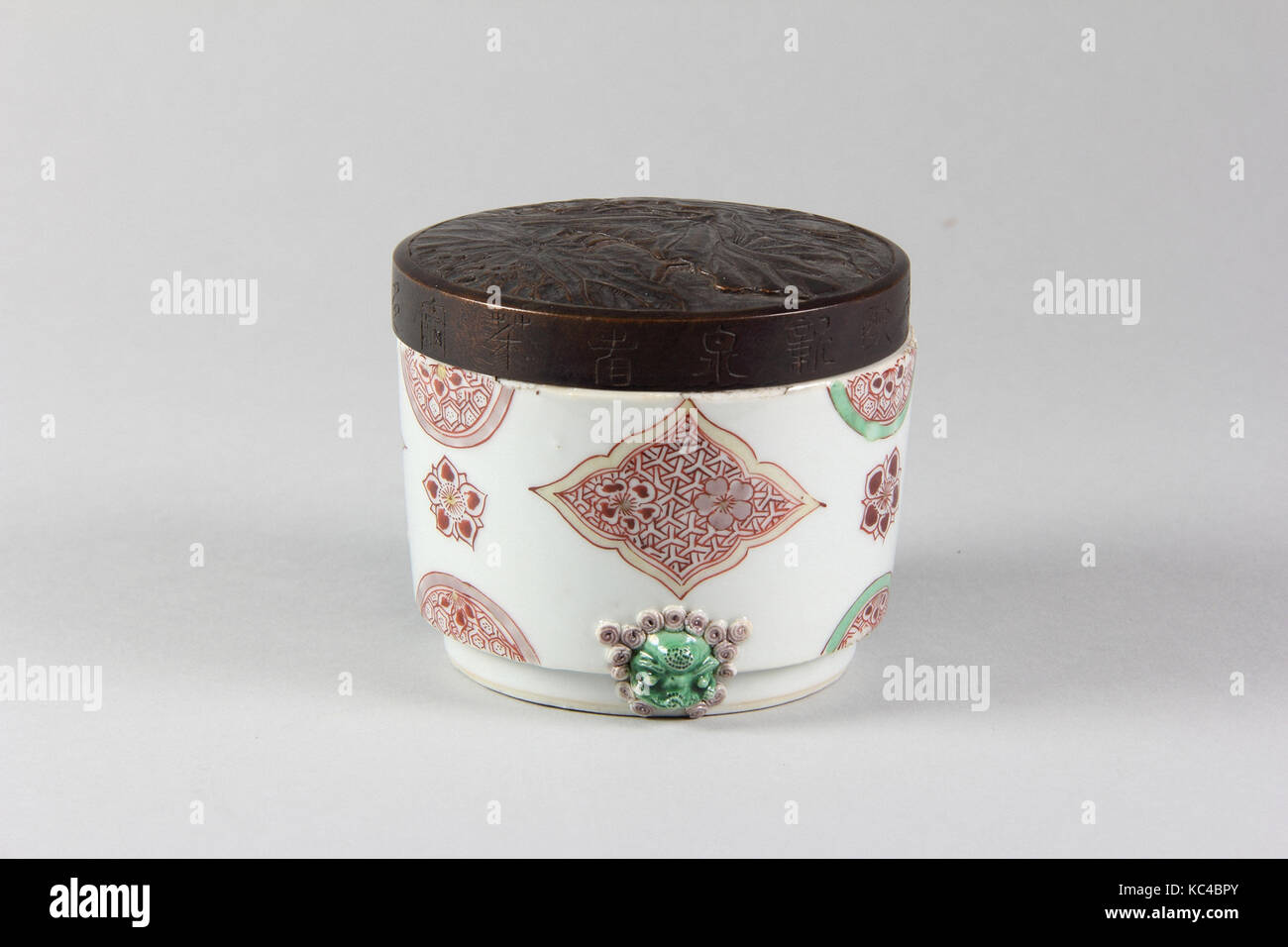 Incense Burner with Cover, first half of the 19th century Stock Photo