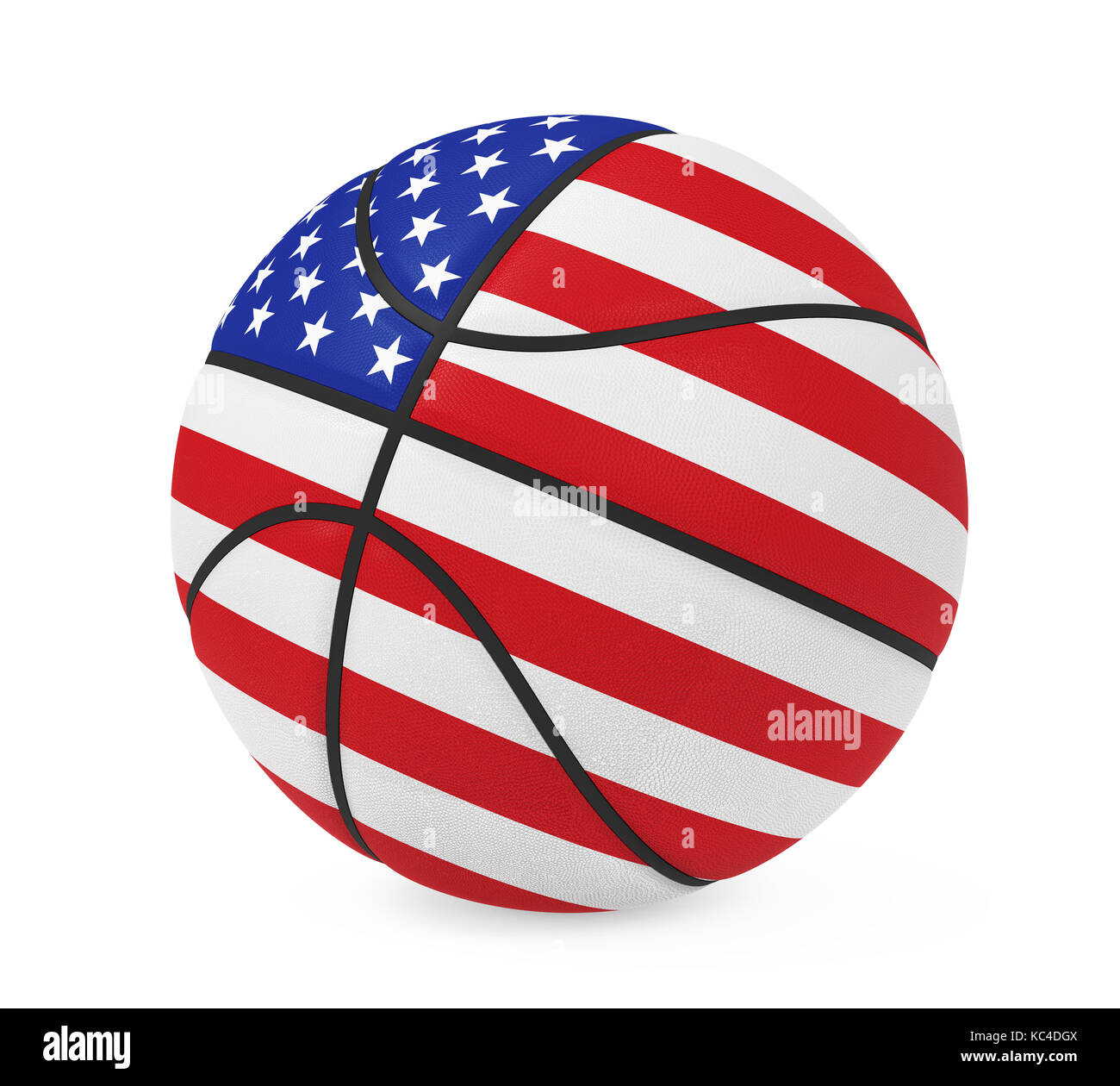 American Basketball Isolated Stock Photo Alamy
