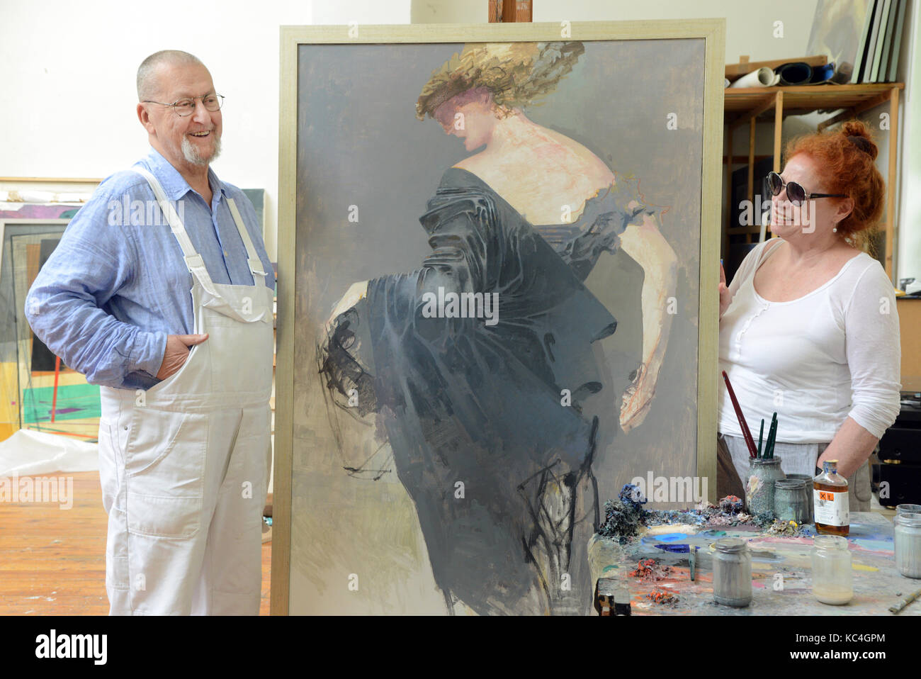 FILE Leipzigbased painter and professor of painting at the Academy