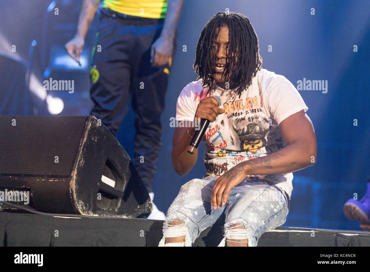 Chicago, Illinois, USA. 29th Sep, 2017. Rapper RICO RECKLEZZ (TYRONE ...
