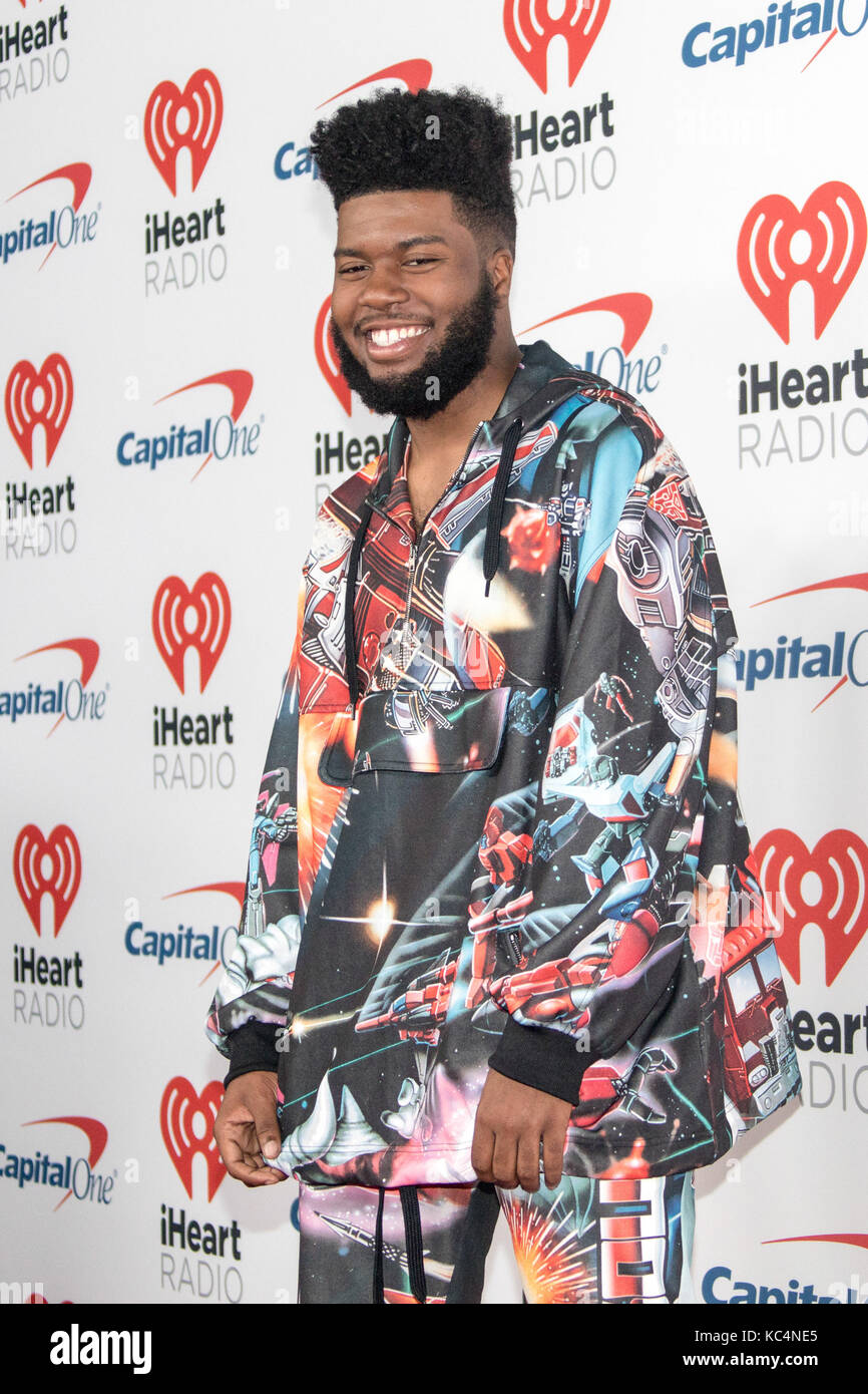 Las Vegas, Nevada, USA. 23rd Sep, 2017. KHALID (KHALID ROBINSON) on the