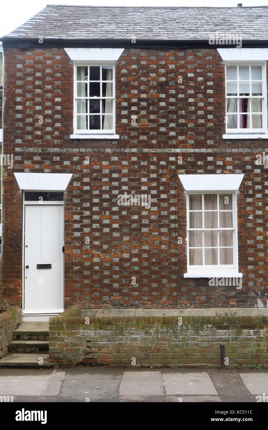A brick built house on Walton Street in the Jericho area of Oxford