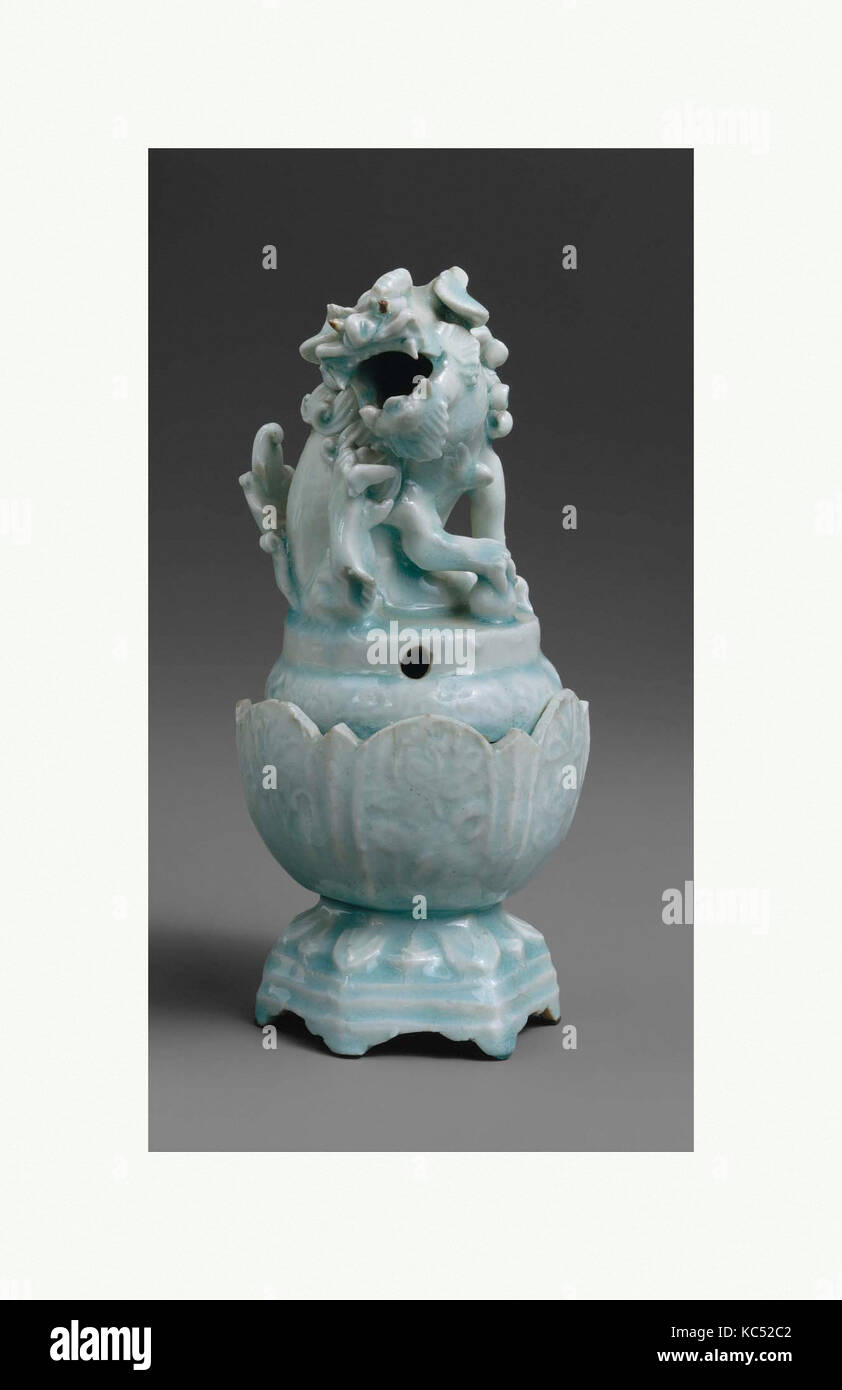 Incense Burner in Shape of Lion (one of a pair), early 14th century ...
