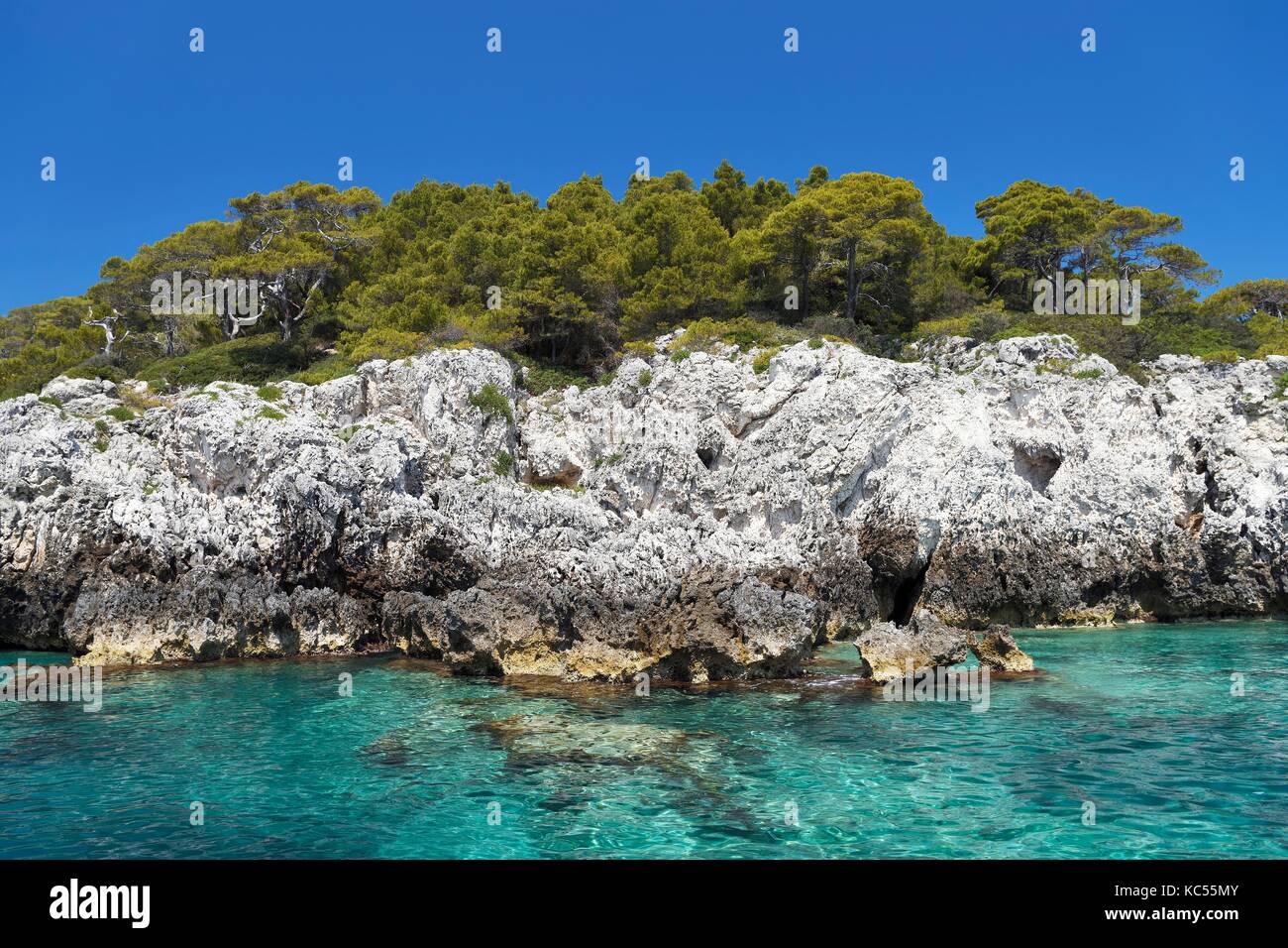 Tremiti Island San Domino, Gargano National Park, Puglia, Adriatic Sea, Italy Stock Photo