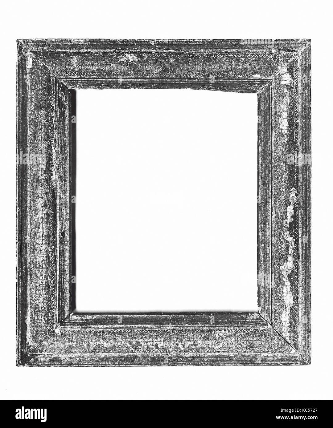 Cassetta frame, mid-16th century, Italian, Veneto, Pine, 55.6 x 49.3, 38.3 x 31.2, 39.2 x 33.1 cm., Frames Stock Photo