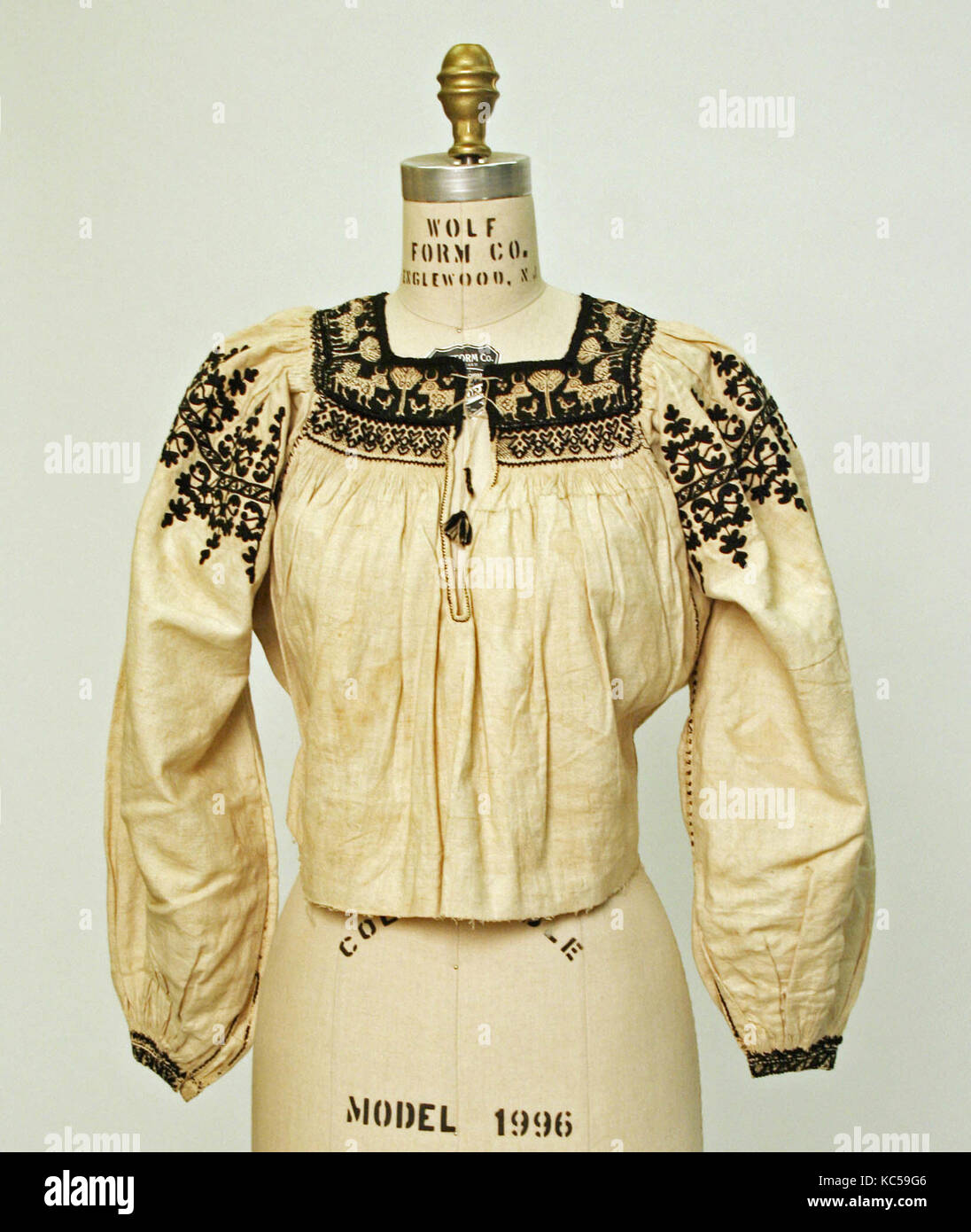 Blouse, 17751825, Spanish, linen, silk Stock Photo Alamy