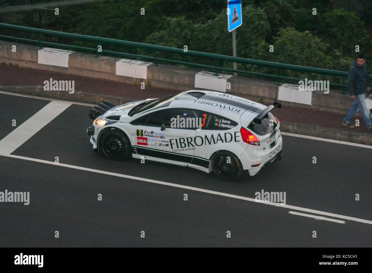 Rally car Stock Photo