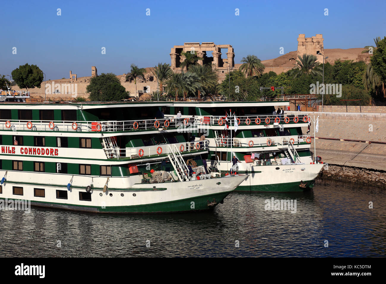 Kom Ombo Nile Ship High Resolution Stock Photography And Images Alamy