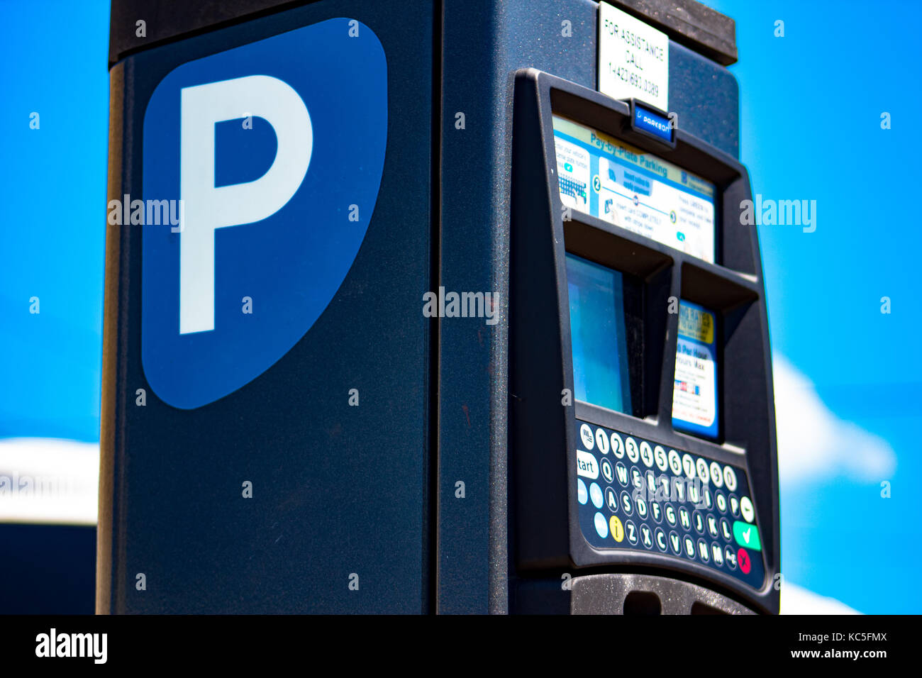 Parking meter Stock Photo