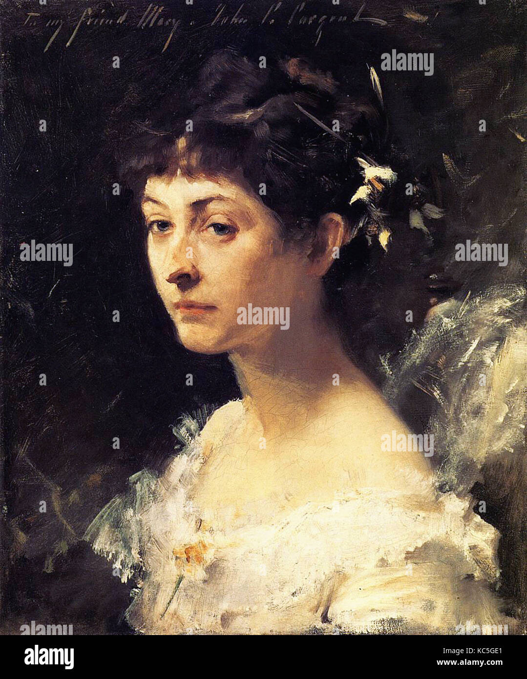 John Singer Sargent - Mary Turner Austin Stock Photo