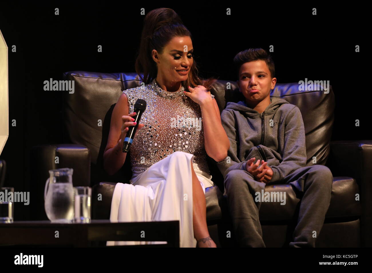 Katie Price discusses stories from her life during a very special