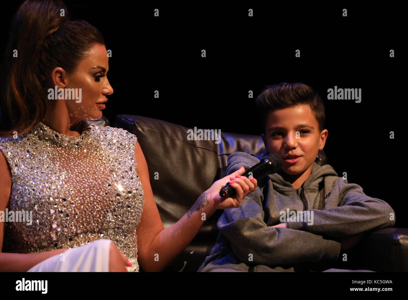 Katie Price discusses stories from her life during a very special