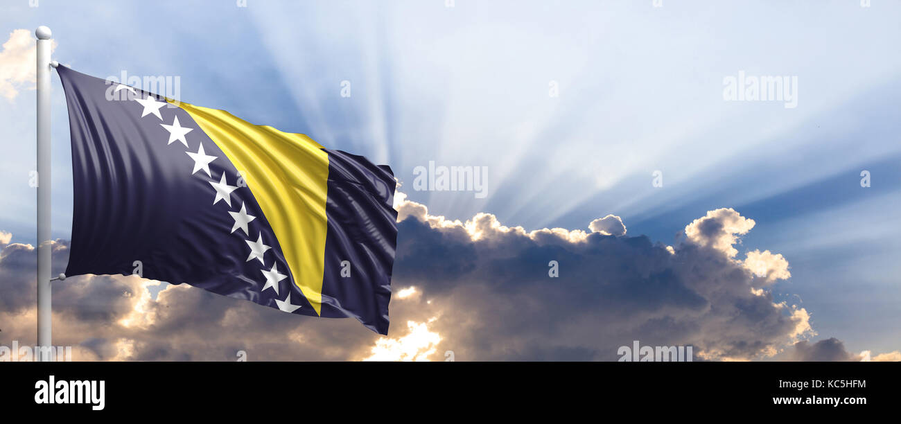 File:Fahne von Bosnien und Herzegowina.jpg - Wikimedia Commons