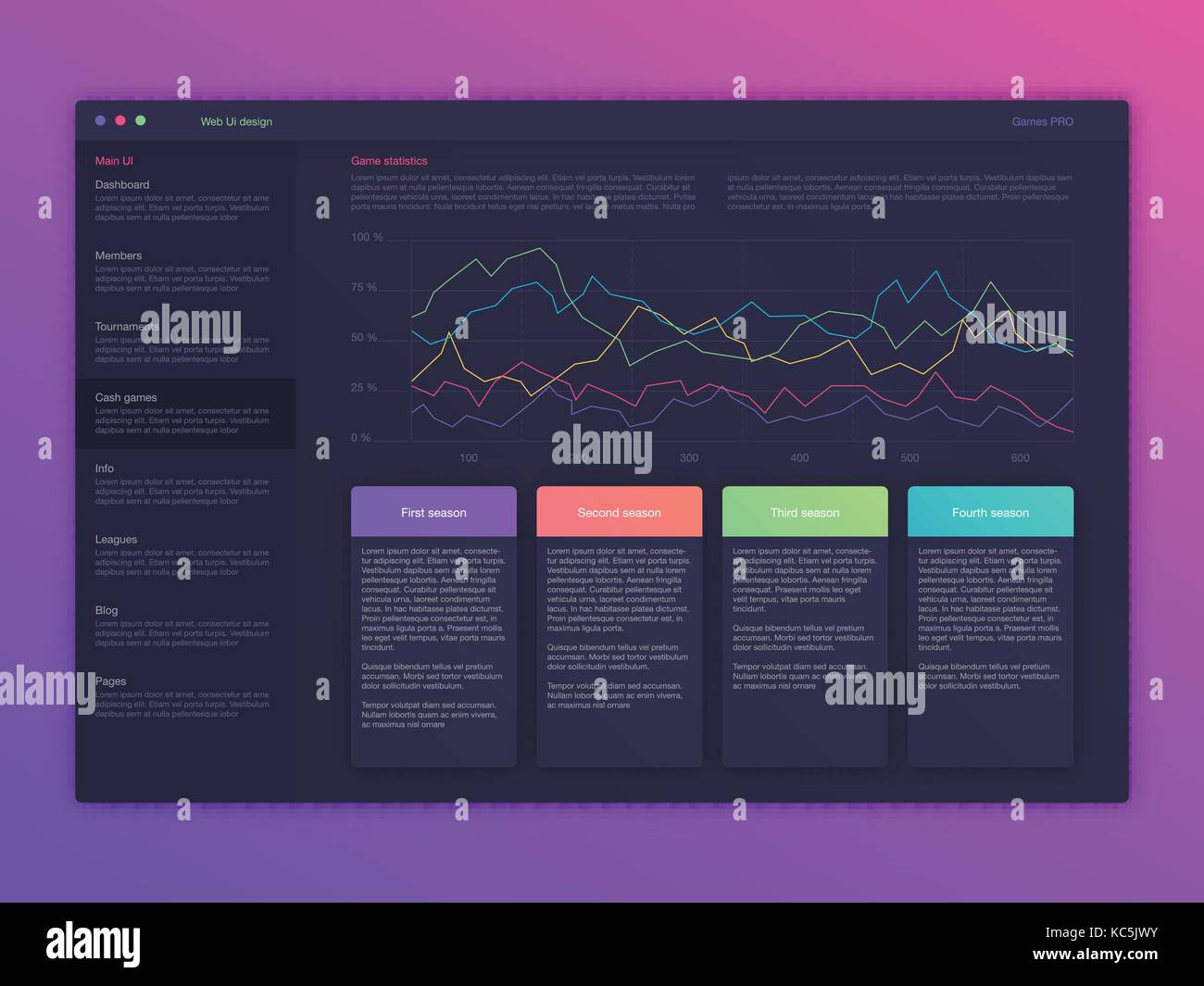 Vector Illustration of screens and web concept Stock Vector Image & Art ...