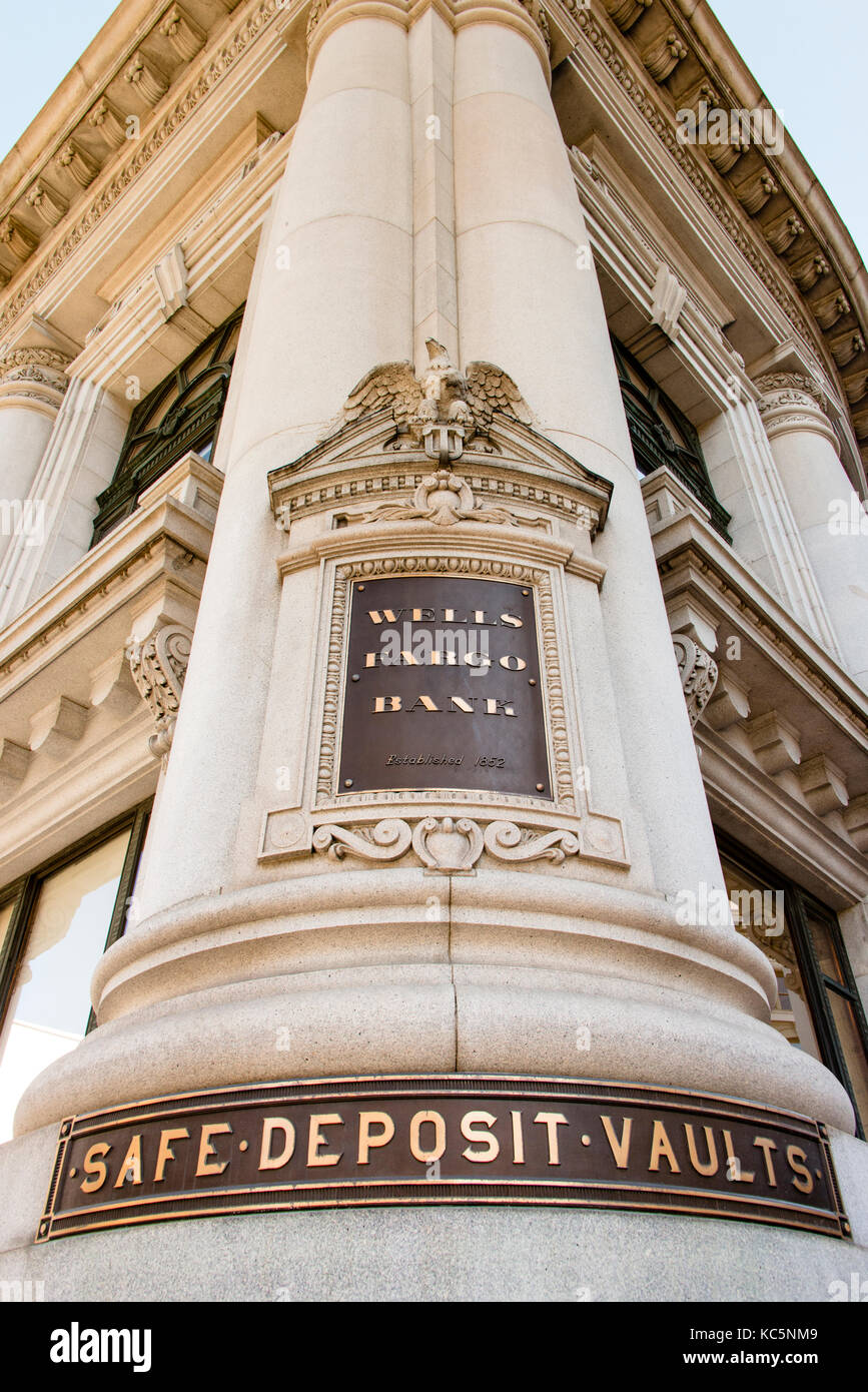 Wells Fargo bank, San Francisco, California Stock Photo Alamy