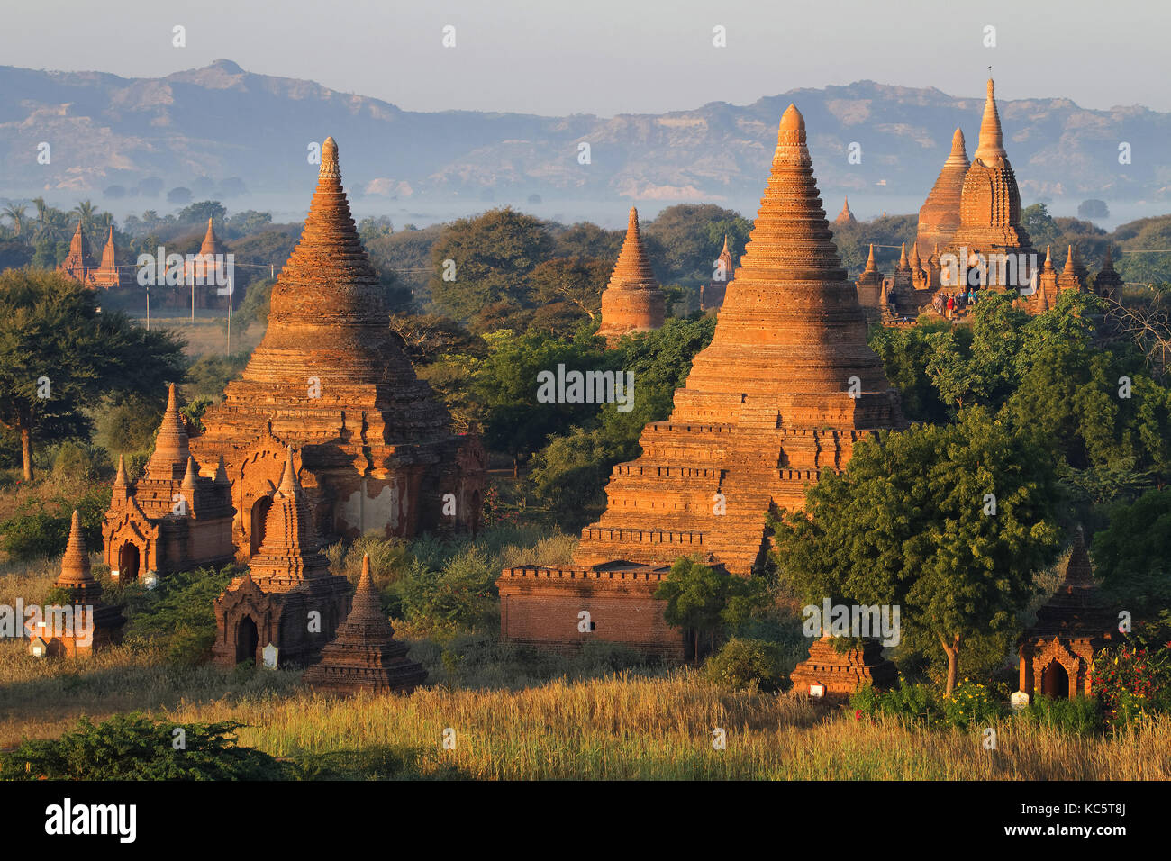 Pagodas and Temples in Bagan. Bagan Archaeological Zone is a main draw ...