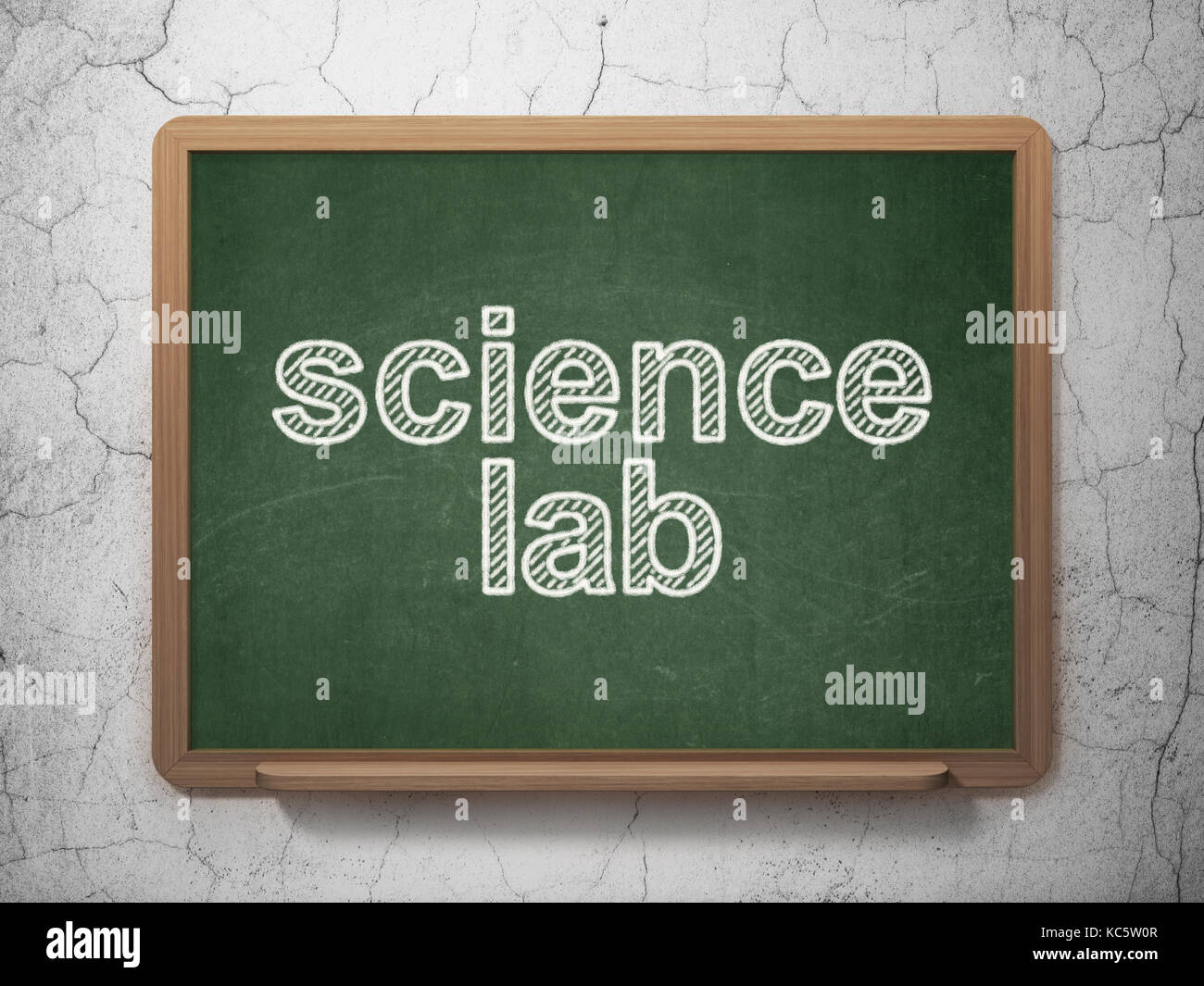 Science concept Science Lab on chalkboard background Stock Photo Alamy
