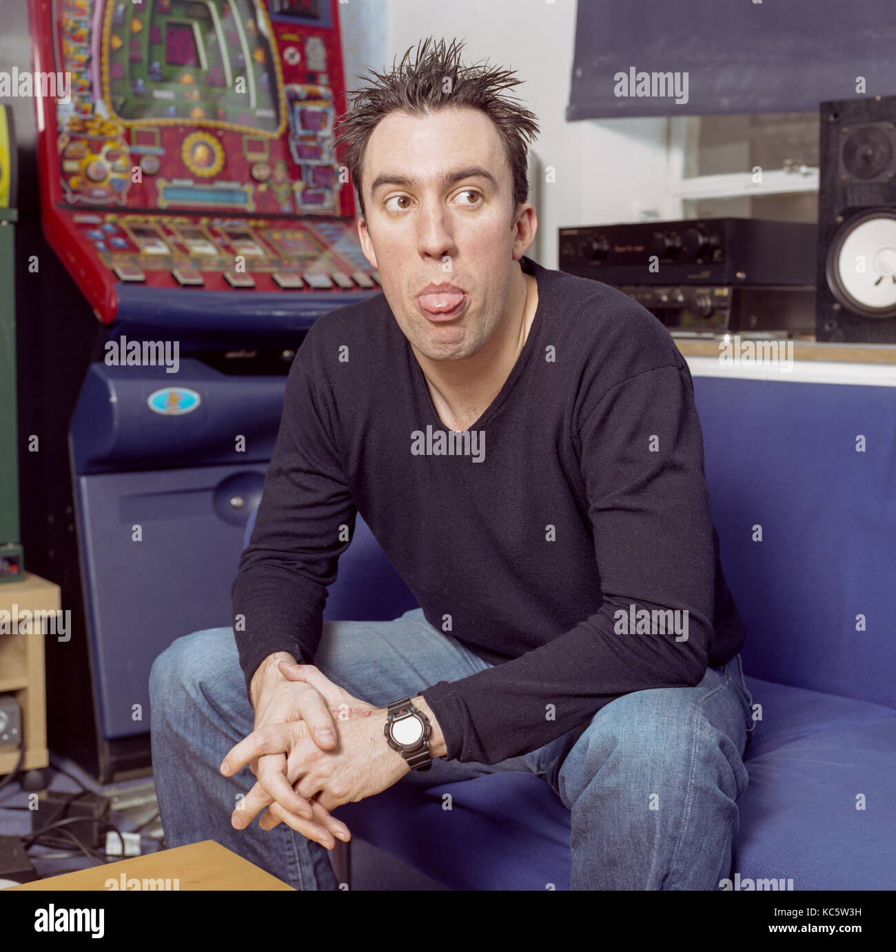 Christian O'Connell radio DJ and comedian and author, photographed at ...